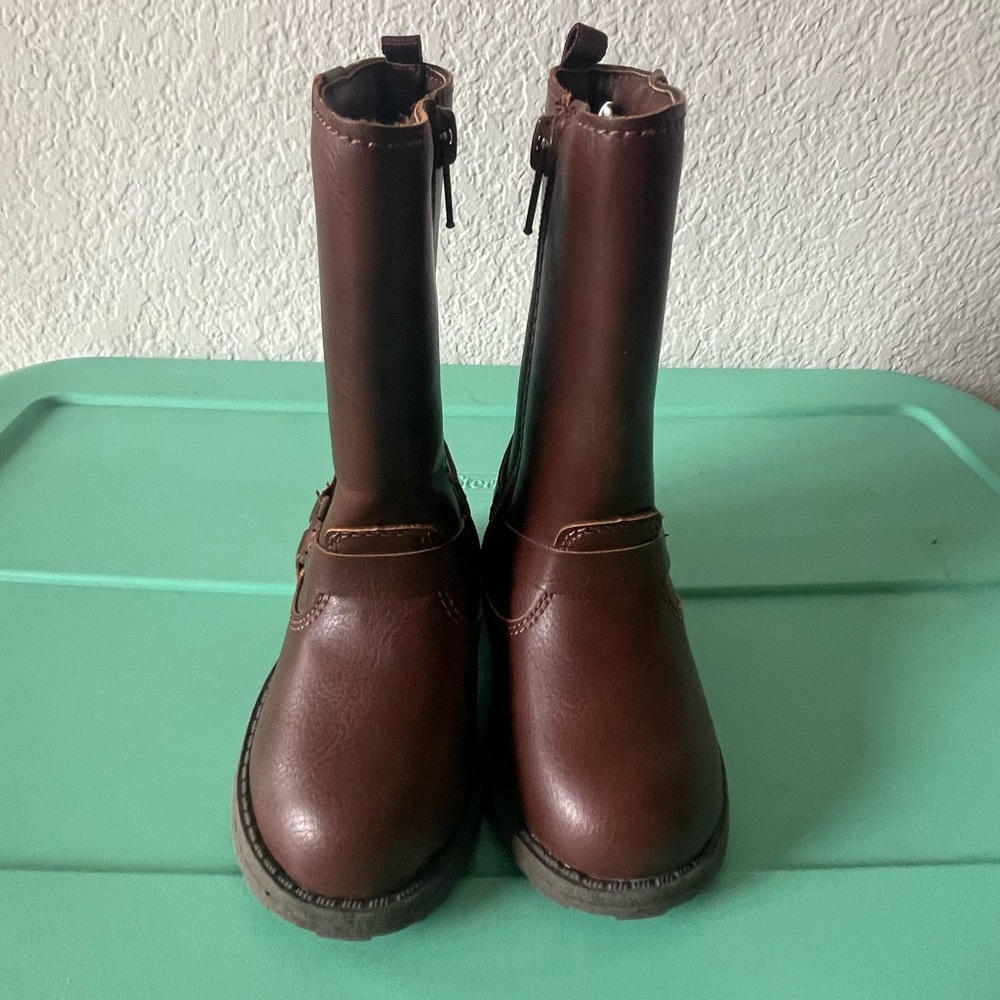 brand new toddler brown boots!
